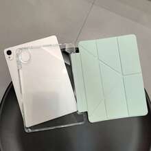 Redmi Pad2 11英寸平板电脑保护套，时尚智能Y型折叠支架，高透明亚克力背板，可定制DIY，优质PU皮革，具备自动休眠/唤醒保护功能 - 高透亞克力 - 查看 38