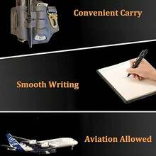 Pack Of 4 Aircraft Aluminum Tactical Pen Steel Tactical Pen For Glass Breaker Mutifunction Tungsten Steel Tip Outdoor Survival Tool Emergency Glass Breaker In Car (Random Color), Tactical Equipment, Emergency Tool, Compact Design, Rugged Style