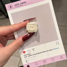 4pcs Cartoon Magnetic Cable Organizer Clips, Desktop Phone Charger Cord Holder Hooks - Multicolor - View 11