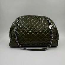 CHANEL Just Mademoiselle Bowling Bag Quilted Design With Chain Strap And Logo Embellishments CC6Fei - Nhiều màu - Xem 2