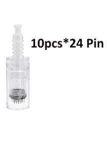 Agujas de repuesto Derma Ultima A1/A6/A10/M5/M7/N2 - 12-42 agujas/Nano redondo (estilo bayoneta) compatible con bolígrafo eléctrico de microagujas, Dr.Pen - Multicolor - Ver 12