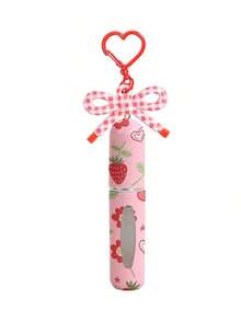 1/2pcs Crystal Butterfly Pendant Perfume Sub-Bottling, With Keychain Flower Butterfly Print Pattern Cosmetic Bottle, Women'S Bag Pendant, Bottom Filling Perfume Sub-Packaging Tool, Birthday Gift For Family And Friends, Holiday Gift, Suitable For Travel Portable 5ml - 多色 3 - 查看 11