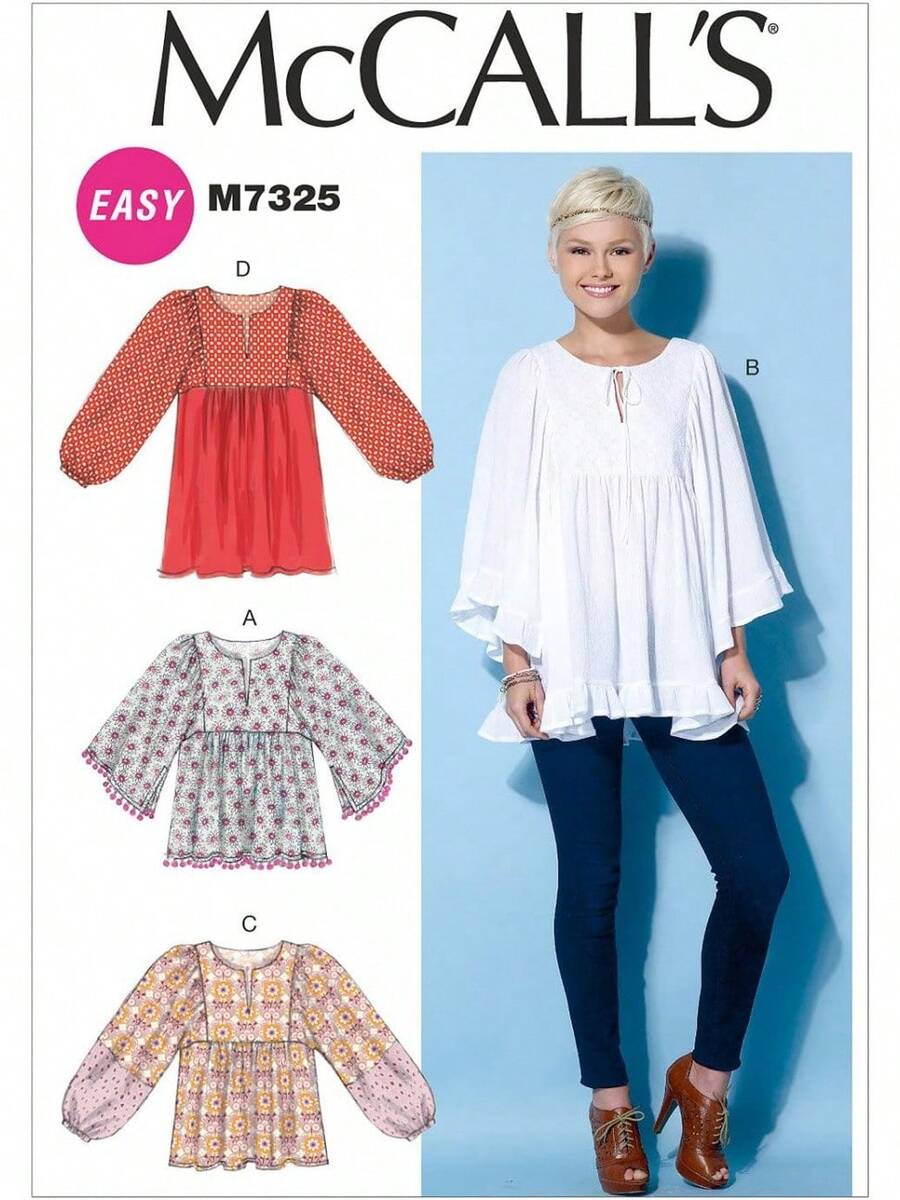 Sewing Patterns - ZZ (Duży-Bardzo duży-XX-Duży) - Zobacz 1