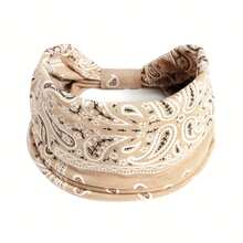 European And American Style Yoga Headband, Sweat-Absorbent And Elastic, Suitable For Yoga, Running, Sports, Fitness, And Outdoor Leisure. - B - View 3