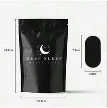 Black Breathable Tape (30pcs - 6 Months Supply), Elegantly Packaged. Comfortable And Easy To Tear, Lightweight And Breathable, Suitable For Outdoor Sports, Bandages, And Fashion Accessories. Unisex. - 黑色 - 查看 6