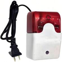 Alarma de fallo de alimentación, indicador LED inteligente de 220 V, 120 db, montado en la pared, alarma de fallo de corte automático, alarma de interrupción (1)