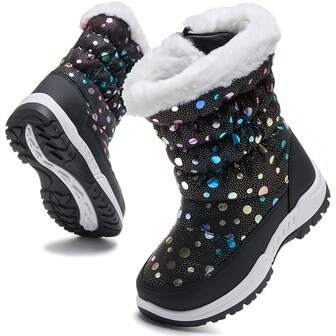 Botas de nieve para niños, Zapatos para exteriores para niños, Zapatos de moda para niños, Zapatos para niños, Botas de nieve para niñas, Botas de nieve para niños, Botas de nieve para niñas