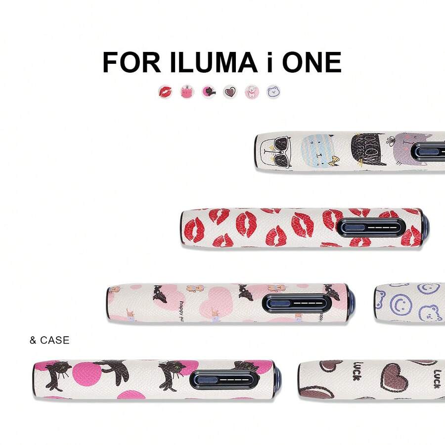 1pc High-End PU Leather Protective Case Suitable For ILUMA ONE/ILUMA I ONE, With Sturdy PC Inner Shell, Effectively Prevents Scratches And Impacts