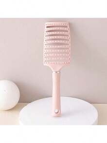 1PC Volumizing Hair Brush Set – Instantly Fluff Hair In 1 Second!3 - In - 1 Styling For Curling, Straightening & Volumizing.No Flat Collapse!Perfect For Daily Styling, Travel, & Quick Touch - Ups.Ideal For Women & Men Seeking Effortless Volume & Styling Ease. - 1PC - Pink - View 7
