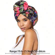 Awegeo Luxury Solid Color African-Inspired Turban Headwrap – Exclusive Design With Artisan Forehead Bow |     Sophisticated Headwear For Special Occasions - A - Xem 7