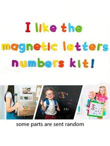 字母和数字磁性冰箱贴幼儿益智玩具、学龄前学习工具学校、学生、文具、学校用品、儿童积木、字母表字母、儿童玩具磁铁儿童、磁性数字学习、ABC 字母、磁铁玩具、儿童积木、幼儿玩具>积木、磁性积木、磁性字母、Abc - 彩色 - 查看 13