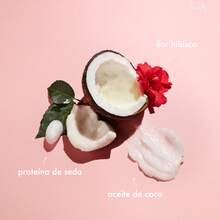 Shea Moisture Crema Estiliza Rizos Hidrata Coconut & Hibiscus - Rosa coral - Ver 3