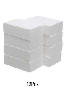 1/3/6/10/12/16 件方形泡沫花卉泡沫块适用于鲜花和人造花的插花。聚乙烯材料。用于插花、花瓶和花瓶填充物、露台装饰、仙女花园、庭院装饰、咖啡角、桌子、婚礼用品、母亲节、父亲节、毕业典礼。