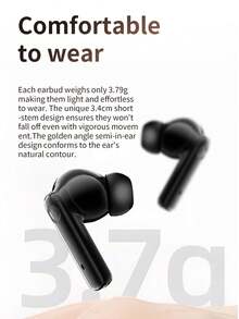 Auriculares inalámbricos Bluetooth Acer OHR546, diseño intrauricular TWS con estuche de carga, cancelación de ruido, efecto de sonido estéreo, baja latencia, ajuste cómodo para negocios, deportes, correr, fitness, compatible con teléfonos, tabletas, portátiles, excelente para regalos de Navidad y San Valentín