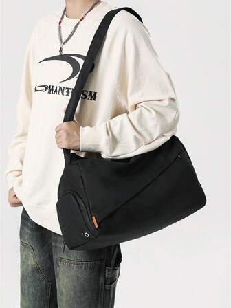 大容量休闲运动健身包、旅行手提包、可折叠行李包、男女通用短途旅行单肩包、防水耐用登机包、多功能运动背包