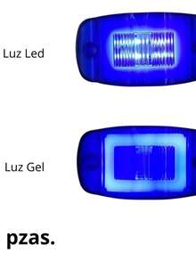 Plafón Ovalado Universal Tipo Carrito Led Gel MULT/6527/STR - Verde - Ver 4