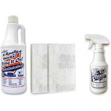 BRING IT ON CLEANER Multi Kit Limpiador en crema de Vidrio, Cristal, Puertas de Baño, Cancel, Quita Gotas, Sarro, Manchas, Cromados, Quita Óxido (Kit 2 en 1) - Kit 2 en 1 - Ver 10
