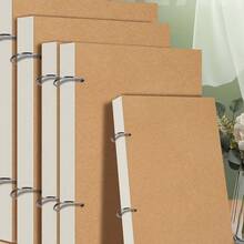 A4 Loseblattordner Skizzenblock, dickes 8K Zeichenpapier, geeignet für Kinder Graffiti, Marker, Kunststudenten Malerei - Verschiedenfarbig - Übersicht 3