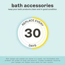 FRHKR Soap Saver Bags, Loofah Body Scrubber Bath Sponges, Exfoliating Pouches Bar Soap, Pack of 4 - Multicolor - Ver 8