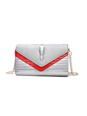 奢华真皮手拿包，时尚百搭，优雅新款晚宴小手提包，韩版个性时尚夏季手提包