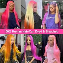 Uveous 30 Inch 13x4 613 Straight Wigs 613 Honey Blonde Lace Front Human Hair Wigs 200 Density 13x4 Brazilian Virgin Hair Preplucked With Baby Hair  13x6 613 Color Lace Frontal Wigs For Women - S613 - 查看 8