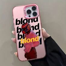 Funda de Teléfono Popular Rapper Singer Frank Blonde Ocean Compatible con iPhone 16 15 14 13 12 11 Pro Max X XR XSMAX 8 7 Plus Cubierta Trasera Mate Antigolpes - Mezcla de colores - Ver 3