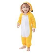 Anjo da Mamae Young Boys Pajamas - 黃色 - 查看 33