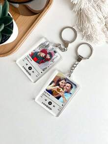 Móc khóa tùy chỉnh, Móc khóa cá nhân hóa cho nữ, Móc khóa acrylic tùy chỉnh ảnh/tên/mã nhạc, Móc khóa cá nhân hóa cho nam, Móc khóa tùy chỉnh cho cặp đôi, Móc khóa quà tặng ngày Valentine cá nhân hóa, Quà tặng lễ Phục sinh, Móc khóa dễ thương, Nhiều màu sắc, Đáng yêu, Vui nhộn, Phong cách Kawaii, Phong cách Y2K, Unisex, Thường ngày & Đa năng, Tùy chỉnh, Cá nhân hóa - Nhiều màu - Xem 4