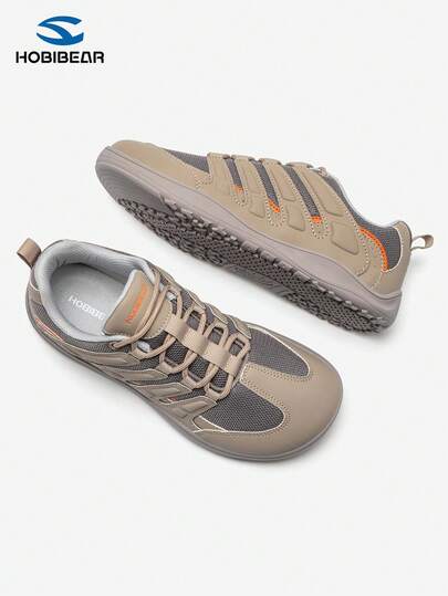 HOBIBEAR 1 Pair Unisex Outdoor Barefoot Shoes, Lightweight Sports Shoes With Soft Rubber Soles, Wide Fit, Comfortable And Breathable For Hiking And Walking