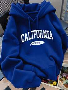 Sudadera Cool con Estampado California - azul real - Ver 4