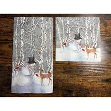Boston International servilletas de papel para cócteles y bebidas, , 5 x 5-Inches, 1(5 x 5-Inches Amigos Snowy Fawn) - Multicolor - Ver 4