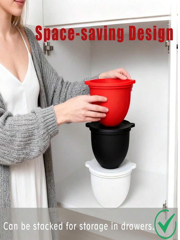 1 pieza Almohadilla de revestimiento de silicona, reemplazo de tazón interior para batidora con tapa, forro de tazón de mezcla fácil de limpiar. Accesorios de cocina, tazón para masa, tazón de fermentación. ¡Accesorios para batidora! Suministros de cocina y repostería - Multicolor - Añade 9