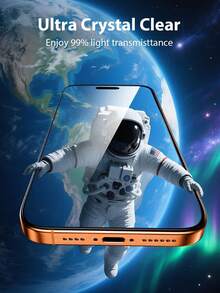 Bộ 4 miếng kính cường lực tương thích với iPhone 17/17 Pro/17 Pro Max/ 17Air/16/16 Plus/16 Pro/16 Pro Max/15/14/13/12/11 Pro Max/X/XS XR/Mini/14 Plus. Miếng dán bảo vệ màn hình tương thích với iPhone 14 15 Pro Max. Phụ kiện bảo vệ màn hình bằng kính cường lực, thích hợp sử dụng hàng ngày, văn phòng, nhà. Chống nước, chống sốc, chống rơi, chống trầy xước. - Trong sáng - Xem 7