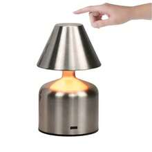 1pc Cordless Touch LED Desk Lamp, Modern Macaron Mushroom Lamp, 3-Color Dimmable Bedside Lamp, Rechargeable Night Light, Suitable For Bedroom, Living Room, Home Decor, And Gift - Dun Dun Table Lamp-type a - View 9