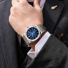 CADISEN Diver Watch Luxury Sapphire MIYOTA 8215 German Designer Men Automatic Mechanical Watches Waterproof Luminous Wristwatch ​   Luxury Automatic Mechanical Watch ​   Retro Automatic Mechanical Watch EGJH - 藍色的 - 查看 6