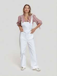 ARMONIAS Women Jumpsuits - 白色 - 查看 2