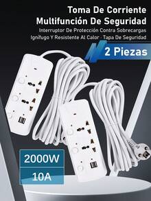 Electrical Sockets And Plugs Adaptor - 2 PIECES - View 1