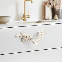 1 pezzo Maniglia retrò in lega di zinco bronzo antico e argento per mobili, cassetti, armadi, credenze, cantinette vino, accessori per mobili - Multicolore - Visualizzare 7