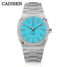 CADISEN Diver Watch Luxury Sapphire MIYOTA 8215 German Designer Men Automatic Mechanical Watches Waterproof Luminous Wristwatch ​   Luxury Automatic Mechanical Watch ​   Retro Automatic Mechanical Watch EGJH - 藍色的 - 查看 3
