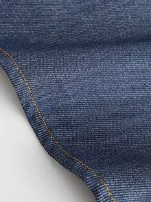 Denim Apron Soft - Unisex Bib Apron With Multifunctional Tool Pocket - Black - View 5