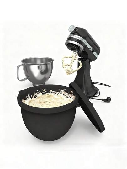 1pc Silicone Liner Pad, Inner Bowl Replacement For Mixer With Lid, Easy To Clean Mixing Bowl Liner. Kitchen Accessories, Dough Bowl, Fermentation Bowl! Mixer Accessories! Kitchen & Baking Supplies