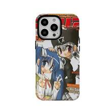 Funda de Teléfono Dual-in-One de Anime  - Duradera, a Prueba de Golpes y con Estilo - Compatible con iPhone 16, 15, 14, 13, 12, 11, Plus, Pro, Max - Regalo de Cumpleaños Perfecto para Amigos - Blanco - Ver 5