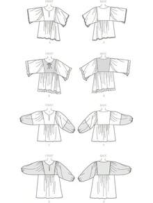 Sewing Patterns - ZZ (Duży-Bardzo duży-XX-Duży) - Zobacz 10