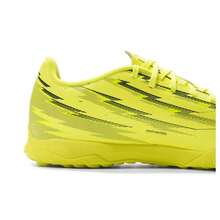 Puma 男女通用足球鞋 ULTRA-6-PLAY-TT 运动鞋 低帮系带 MG 钉鞋 108987-01 - 黃色-黑色-亮紅色-金灰 - 查看 8