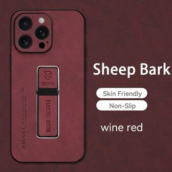 Mobilskal i konstläder, gör-det-själv, multifunktionellt stativ, stötsäkert telefonskal, kompatibelt med 17/6/7/8/X/XS/XR/11/12/13/14/15/16, Galaxy S9/S10/S20/S21/S22/S23/S24/S25, A03/A04/A05/A06/A07/A17/A12/A13/A14/A15/A16/A21S/A22/A23/A24/A25/A31/A32/A33/A34/A35/A50/A51/A52/A53/A54/A55/A71