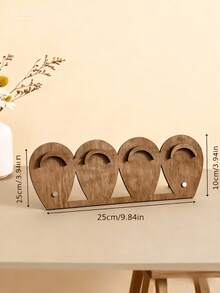 Support de présentation en bois pour bracelets, présentoir vertical pour bijoux pour bracelets, colliers, bagues, vitrine pour la présentation au détail et la diffusion en direct - Multicolore - Voir 4