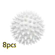 4/6/8pcs Reusable Laundry Dryer Balls - Anti-Wrap, Stain Removal, Anti-Pilling, Specialized For Certain Fabrics, No Electricity Needed, Reusable, Washing Machine Lint Organizer - Fabric Softener Balls, Reduce Wrinkles And Static, Prevent Tangling In Household And Self-Service Laundromats, Available In Multiple Colors - White - View 18