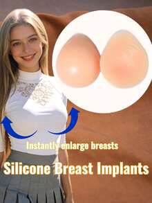 زوج من أشكال السيليكونية الناعمة والواقعية والأنيقة على شكل قطرة ماء، مناسبة للتمارين الخفيفة، إعادة بناء بعد استئصاله، مقاومة للماء، صديقة للبشرة، بروتيزات متينة، قابلة للغسل باليد - بيج - مشاهدة 1