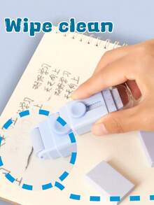 1 Set Basic Learning Stationery (Pencil + Eraser + Ruler), Student Back To School Supplies - Sets - View 4