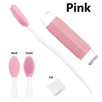 2-In-1 Blackhead Remover Tool, Double-Sided Facial Cleaning Brush, Blackhead Remover For Nose And Face - Pore Cleansing Brush, Facial Scrub, Spatula, Mask Applicator, Suitable For Men And Women, Deep Cleansing